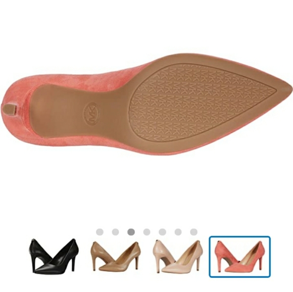 MICHAEL KORSDOROTHY FLEX SUEDE PUMPS - Picture 6 of 8